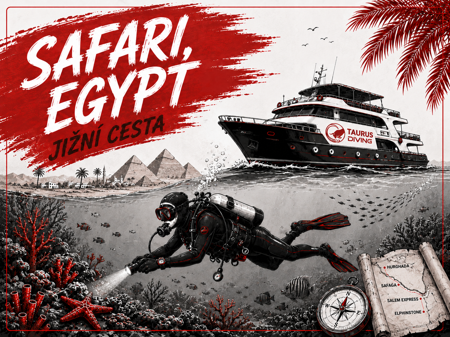 Egypt - Safari - Jižní cesta